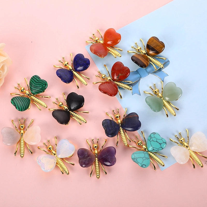 Delicate Butterfly Amethyst Necklace Charming Artificial Jewelry Decor | Jewelry & Accessories