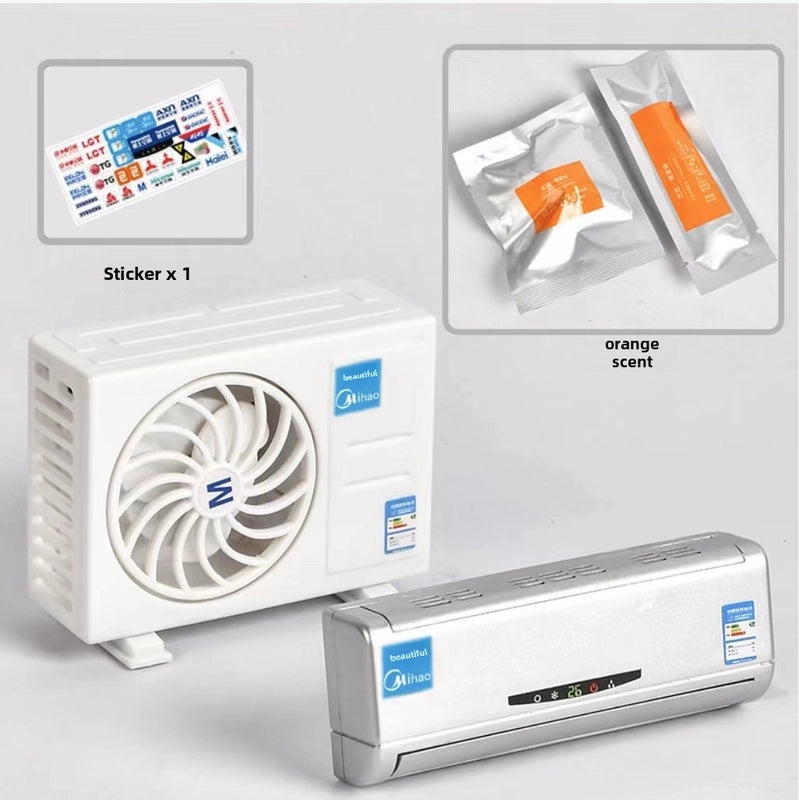 Car Mini Air Conditioner Model Car Vent Air Freshener Aromatherapy Perfume Long-Lasting Car Interior Decoration|Car Accessories