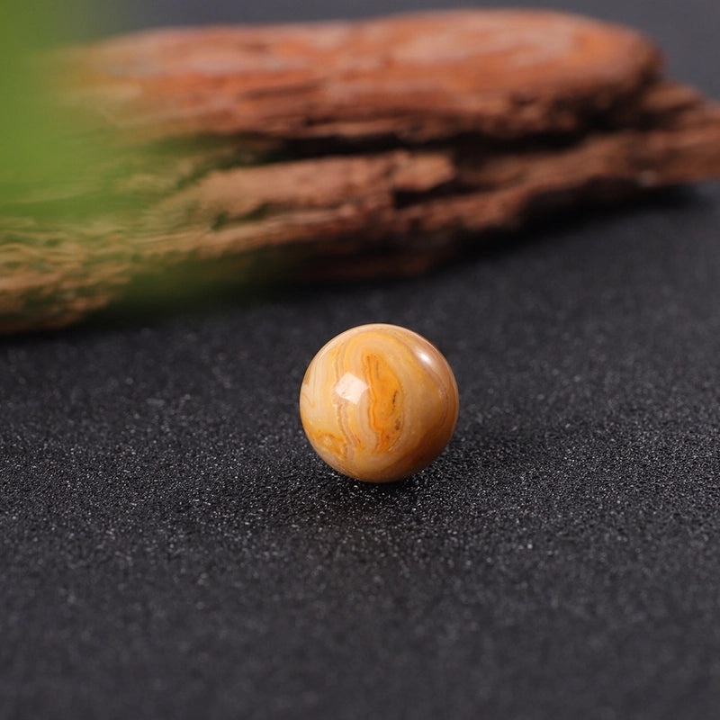 Minimalist Round Natural Stone Gem Crystal Decor|Home Decor Accessories