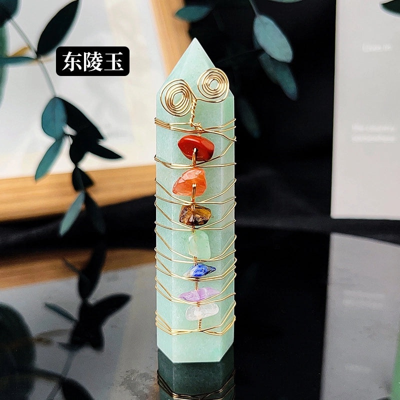 Handcrafted White Crystal Gravel Home Decor | Home Decoration