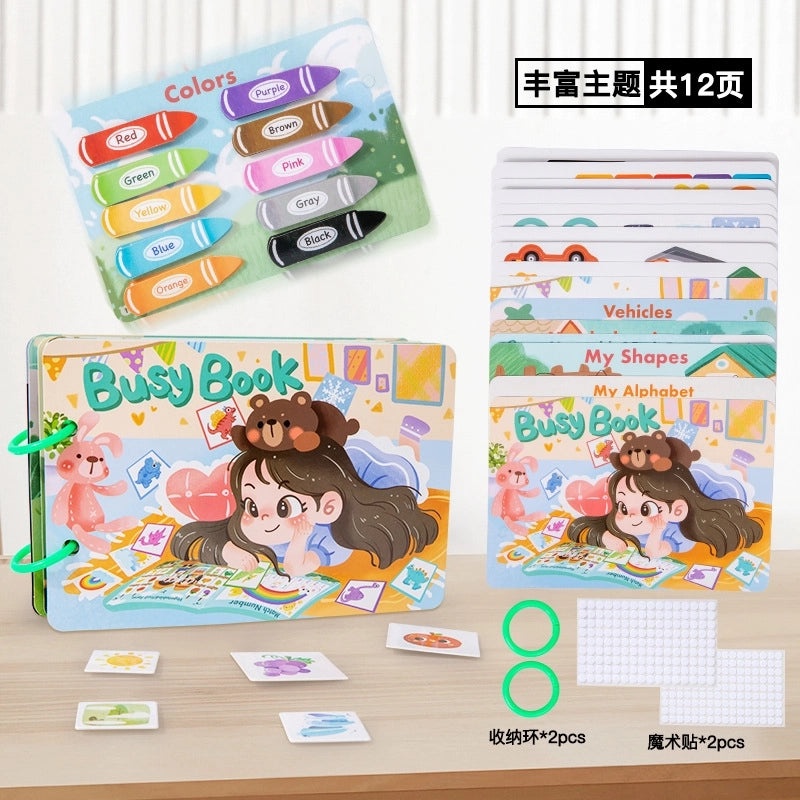 Educational Animal Paper Toys for Toddlers 3-6 Years|Learning & Educational Toys