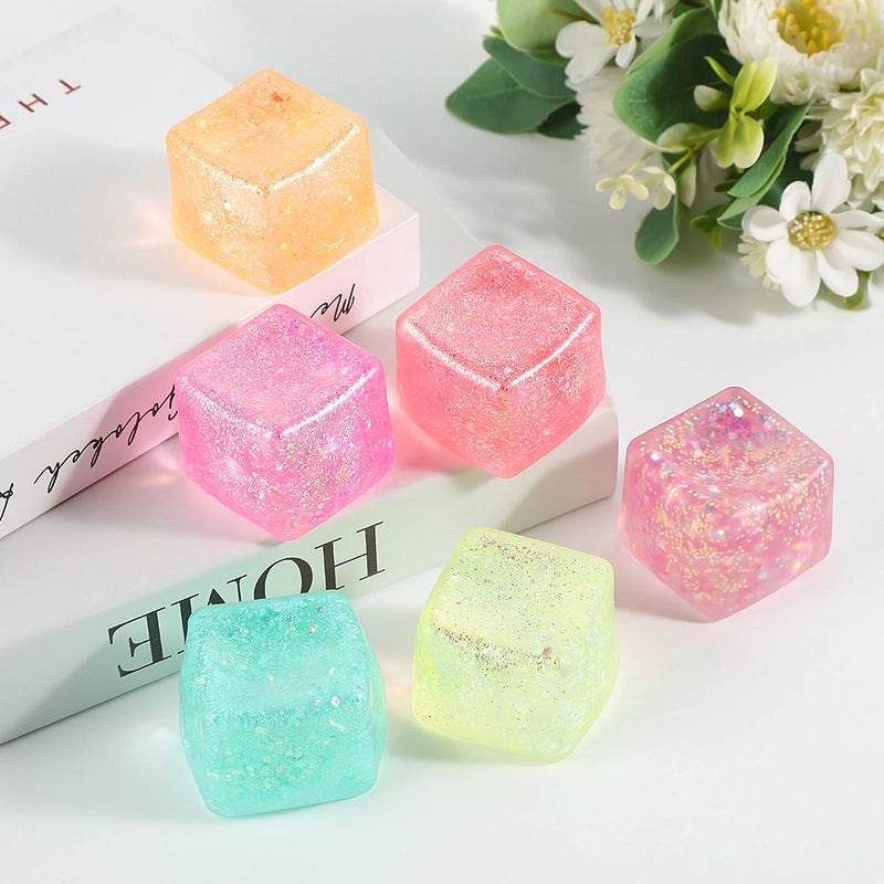 Solid Color Squeezing Stress Relief Toy Plastic Material | Stress Relief Toys