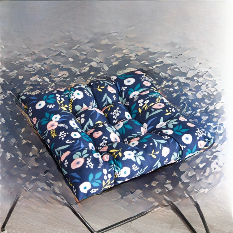 Printed Thickened Chair Cushion for Office, Dining, Student Seats | Home & Office Seating Accessories