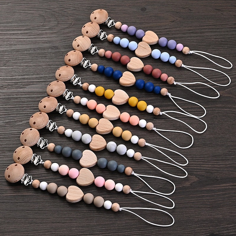 Colorful Beech Wood Silicone Toys for Kids | Educational Toys & Learning Aids