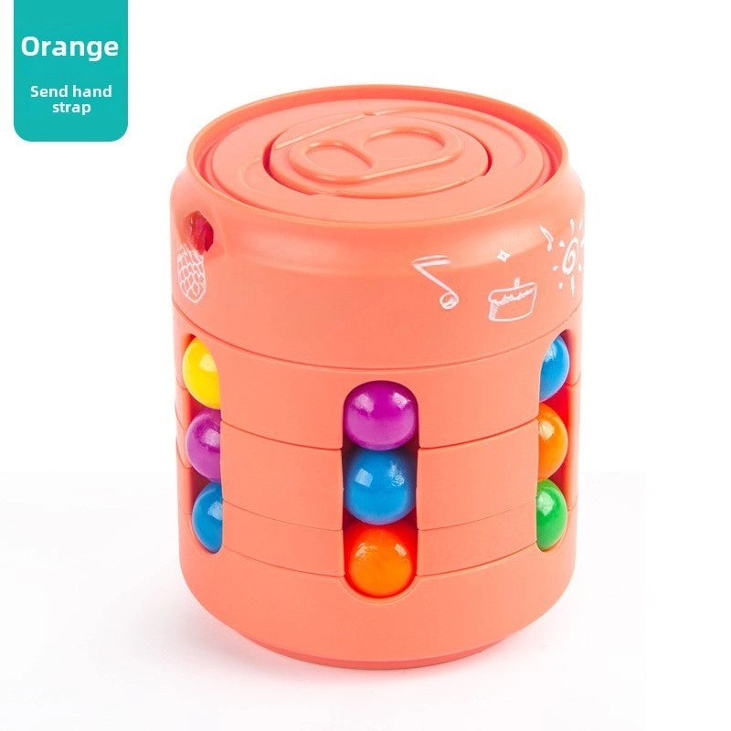 Hamburger Magic Bean Cola Cube Fingertip Gyro Decompression Rotating Ball Toy|Fidget & Stress Relief Toys