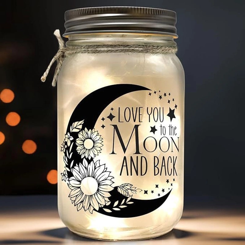 Pastoral Geometric Glass LED Night Light for Housewarming and Graduation Gifts | Home Decor Lights