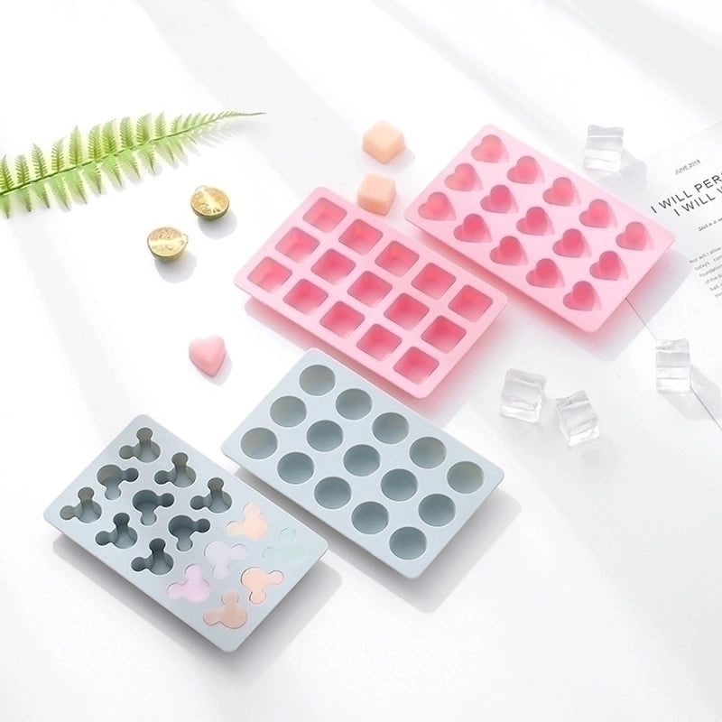 2 Pieces Heart Shaped Minimalist Silicone Kitchen Molds for Baking and Cooking|Kitchen Tools & Gadgets