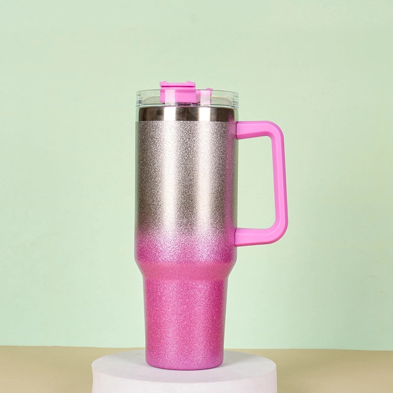 Solid Color 304/201 Stainless Steel Thermos Cup - Durable Casual Insulated Drinkware|Drinkware & Thermoses