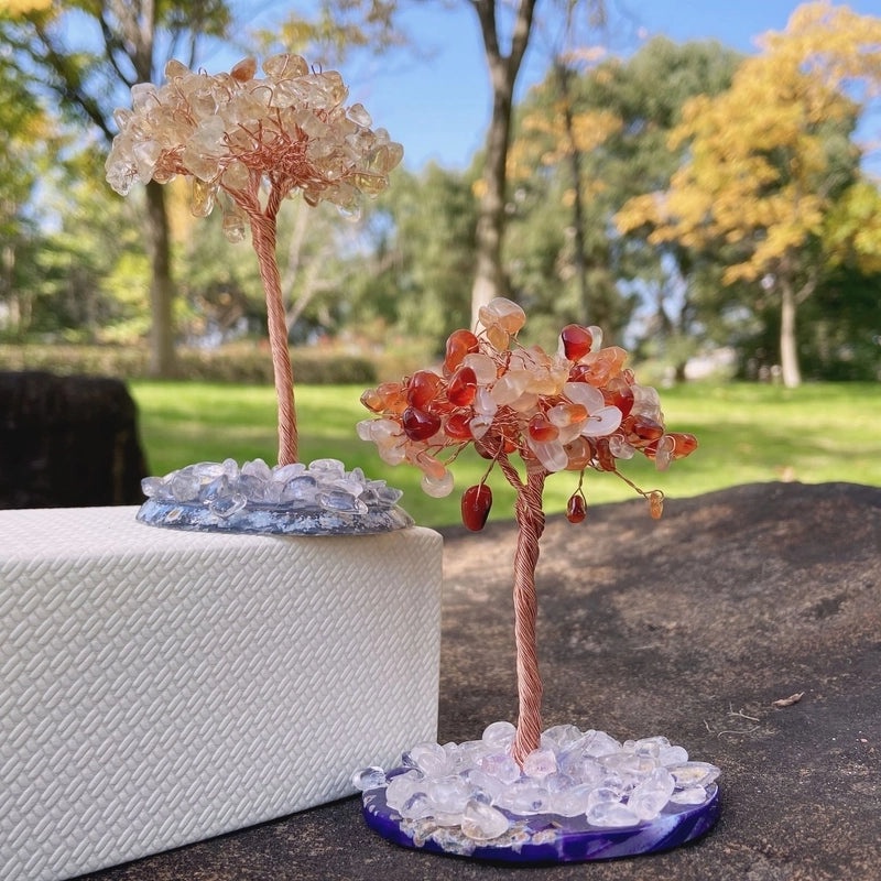 Elegant Tree Gem Pendant One Piece|Jewelry & Accessories