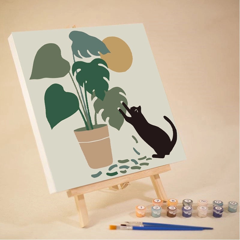 10-12 Color High Quality Pigment Set for DIY Digital Oil Painting Landscape | Painting Supplies