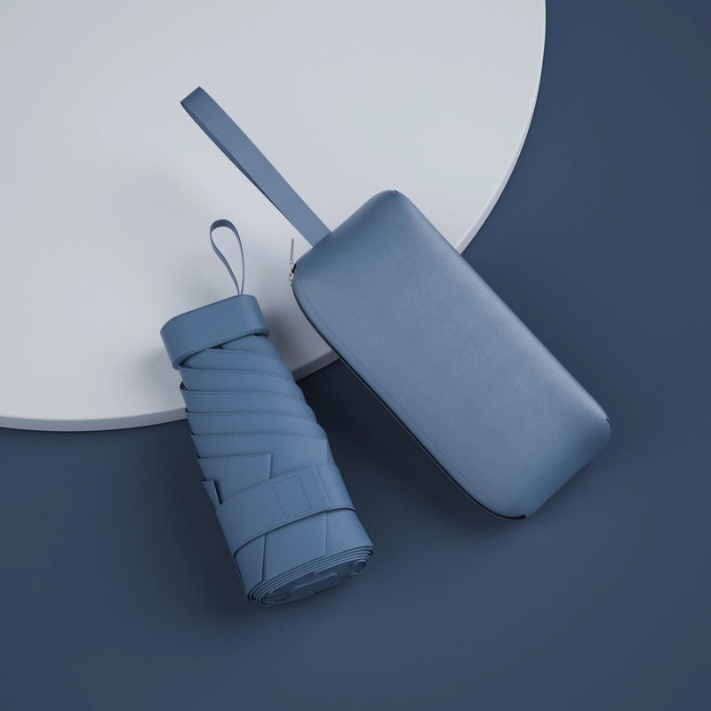 Ultra Light 60% UV Protection Folding Sun Umbrella for Women | Portable Pocket Sunshade with Custom Logo | Promotional Item | Fashion Accessories