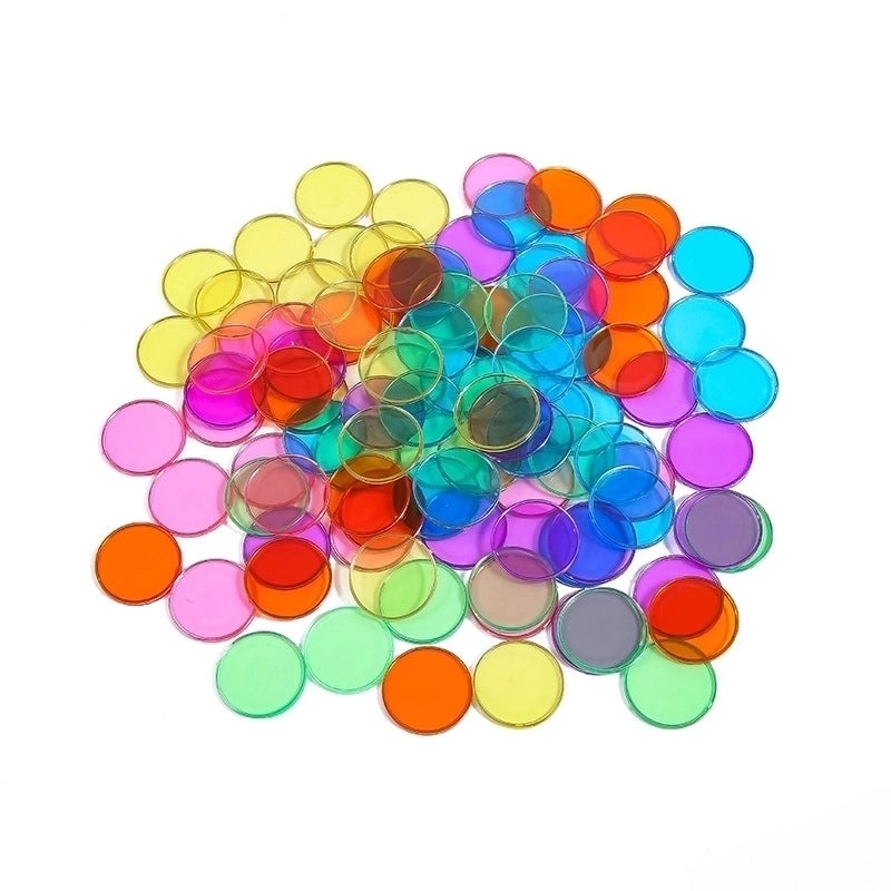 Transparent Magnetic Rod with Clear Discs for Kids Learning and Logical Thinking|Educational Toys and Learning Aids