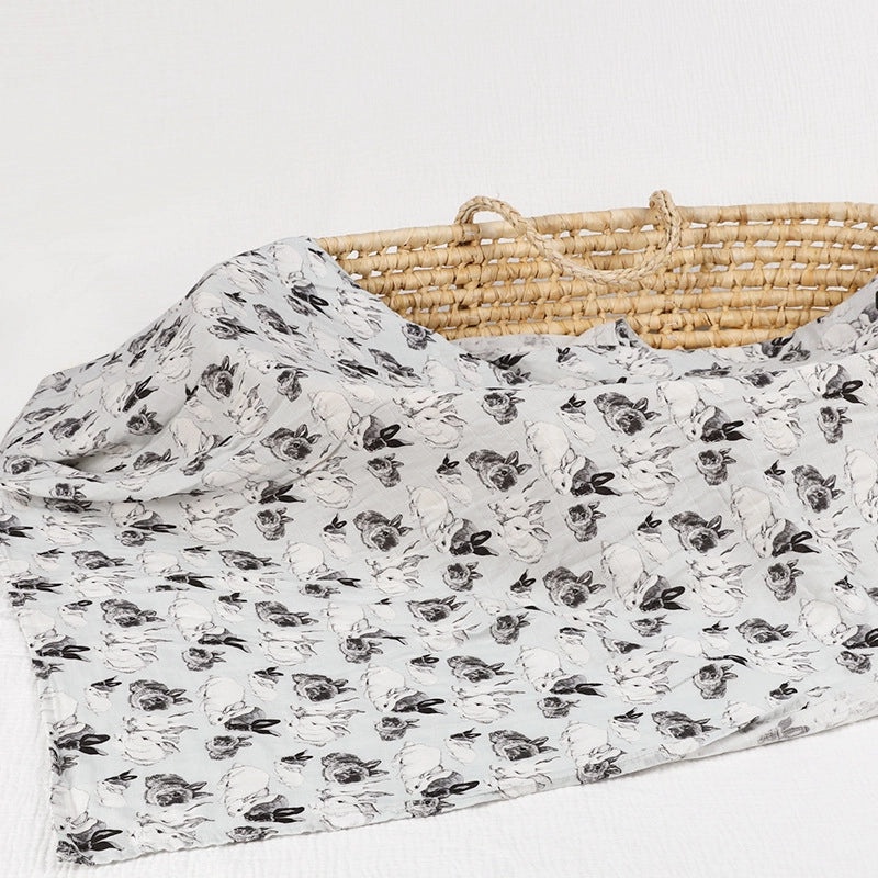 Antibacterial Bamboo Cotton Baby Swaddle Blanket and Bath Towel Set for Newborns Summer Soft Gauze Wrap|Baby Care & Accessories