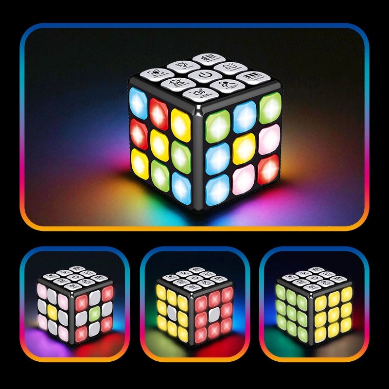 Electronic Multi-function Music Rubik's Cube with LED Lights for Kids | Children's Toys & Games