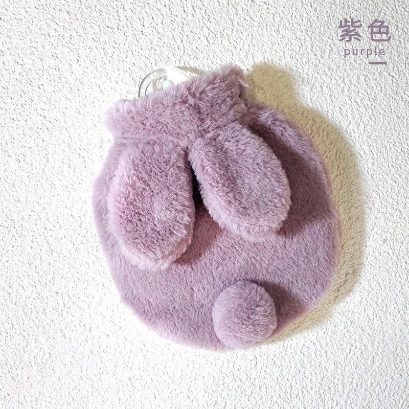 Korean Style Large Plush Rabbit Hot Water Bag PVC Injection Warm Hand Compress Hot Sale|Home & Living/Heating Pads & Compresses