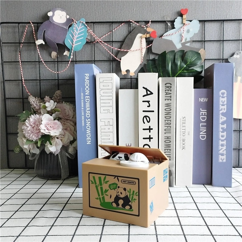 Cute Cat Piggy Bank Toy Plastic Coin Collector | Kids Toys & Collectibles