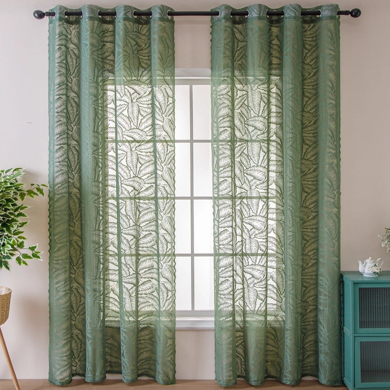 Pastoral Floral Polyester Curtains for Windows | Home Decor Curtains