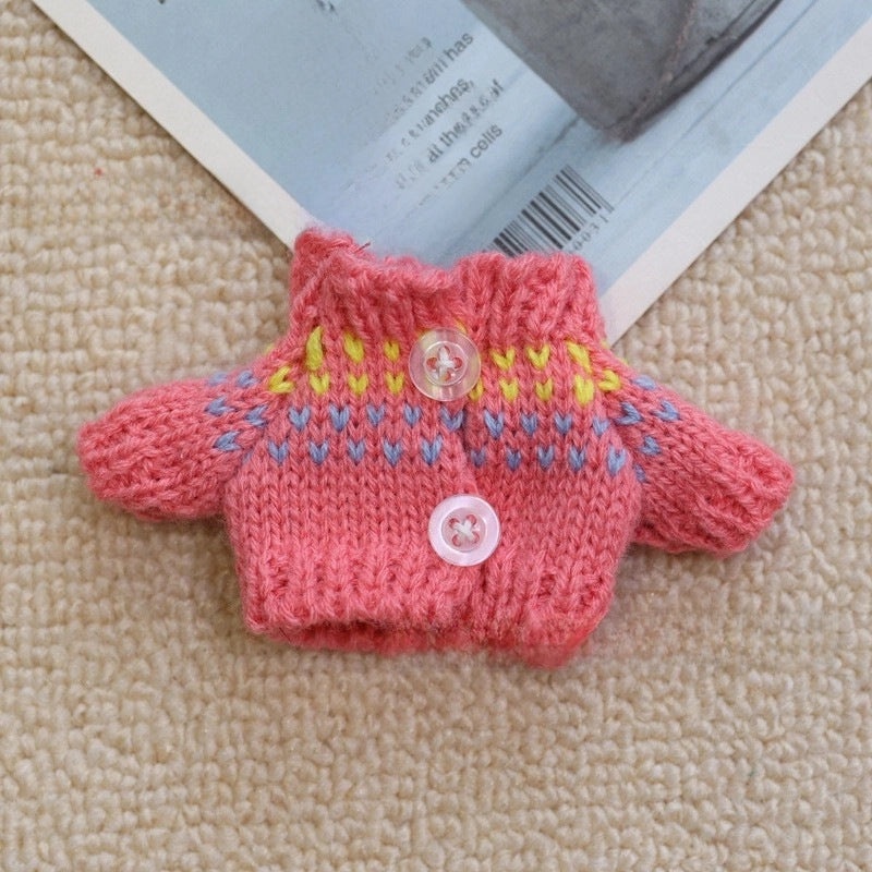 West Highland Hanging Button Sweater for Small Cotton Dolls | Doll Clothes & Accessories