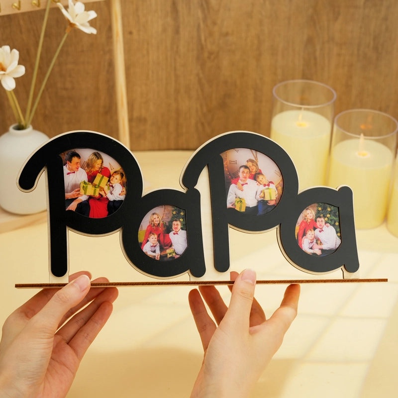 Father's Day Modern Letter Acrylic Wood Ornaments Decorative Artificial Home Decor|Home Decor & Accessories