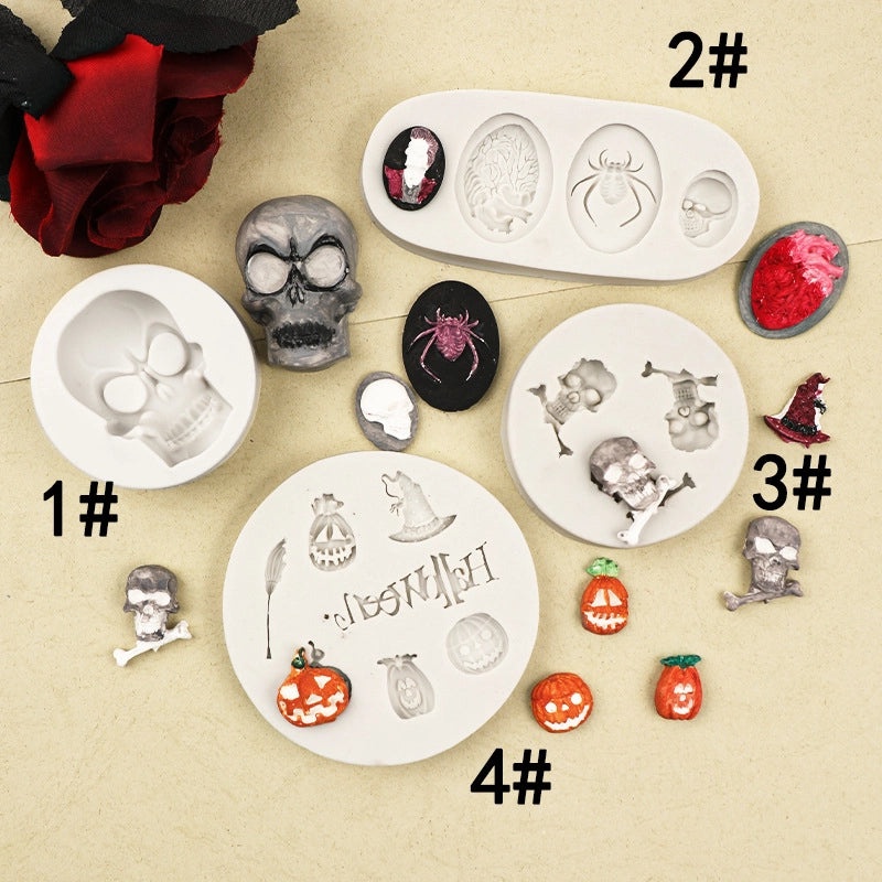 Halloween Silicone Mold for Jewelry Making Casual Vacation Design | Jewelry Craft Supplies