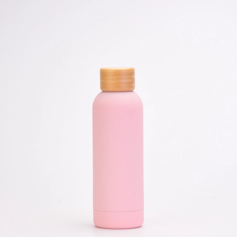 304 Stainless Steel Insulated Sports Water Bottle with Bamboo Lid Large Capacity Portable | Sports & Outdoors