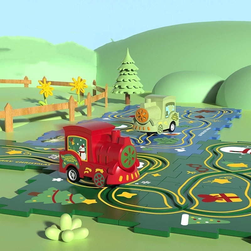 Christmas Tree and Snowman Puzzle Toys | Holiday Decorations