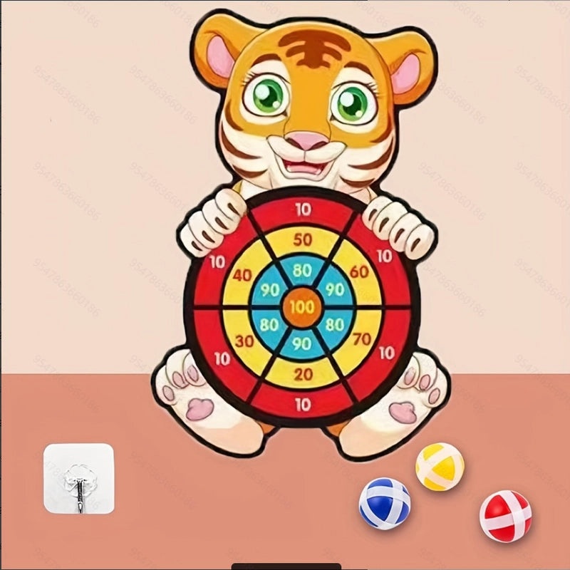 亲子互动儿童飞镖球射击玩具 粘球丢球靶 室内户外益智玩具|儿童玩具