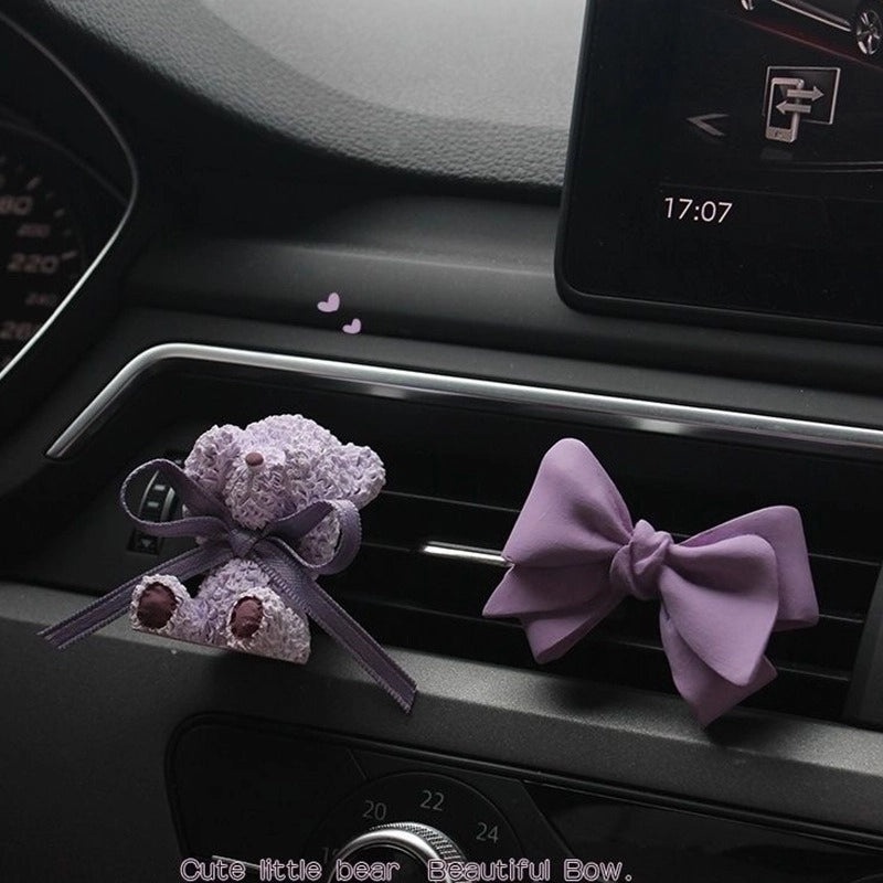 Heart Shaped Bow Knot Gypsum Air Freshener|Home Fragrance