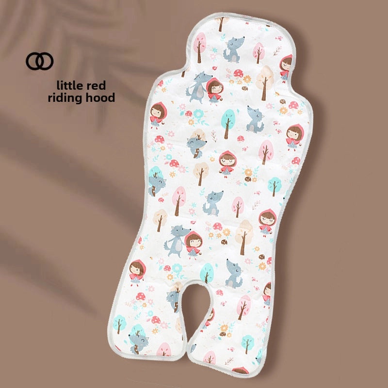 Universal Baby Stroller Car Seat Gel Cooling Mat Ramie Ice Pad Safety Cushion for Dining Chair Baby Mat|Baby Travel Accessories