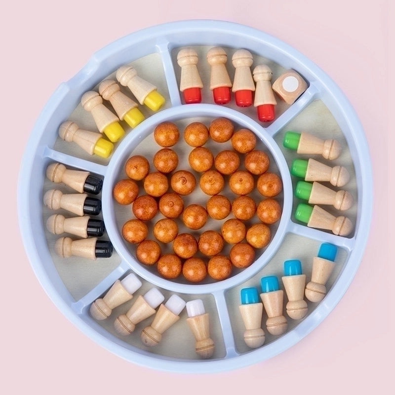 Multifunctional Wooden Memory Chess Game for Kids | Educational Toys