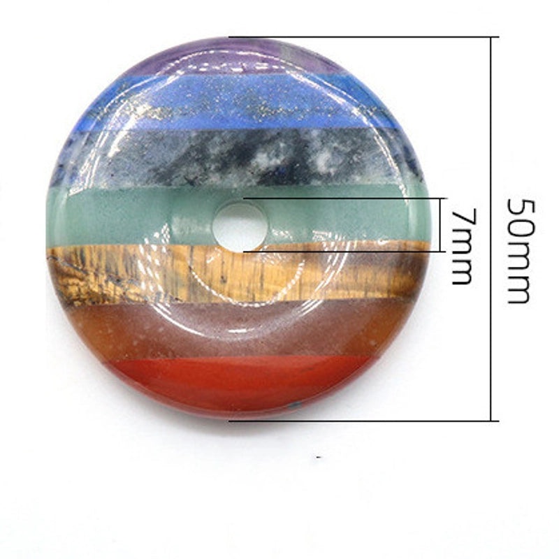 Natural Amethyst & Jade Multi-Stone Crystal Pendant | Jewelry Accessories