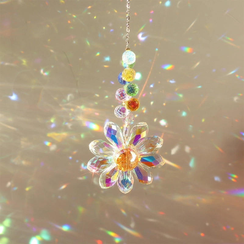 Elegant Floral Crystal Pendant for Casual Wear | Jewelry & Accessories