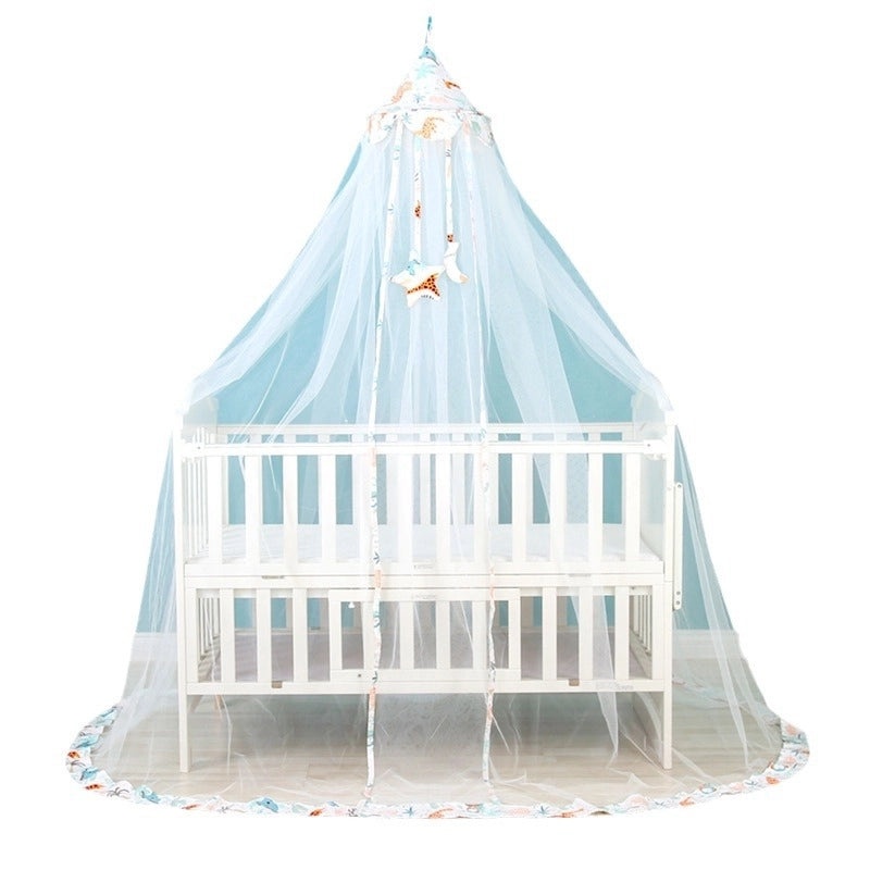 儿童床防蚊蚊帐带支架 新款宝宝婴儿防蚊罩通用夹扣设计 | 家居生活用品