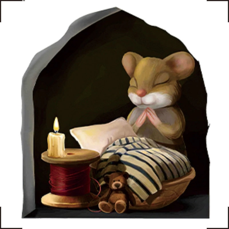 Cute Cartoon Mouse Self-Adhesive Wall Decals for Bedroom Living Room Stairs Corners|Home Decor Wall Stickers