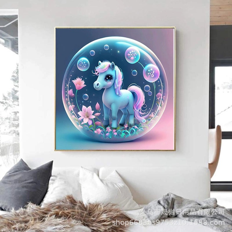 Zodiac Diamond Painting Kit for Kids DIY Round Art Home Decor Living Room Bedroom|DIY Craft Kits