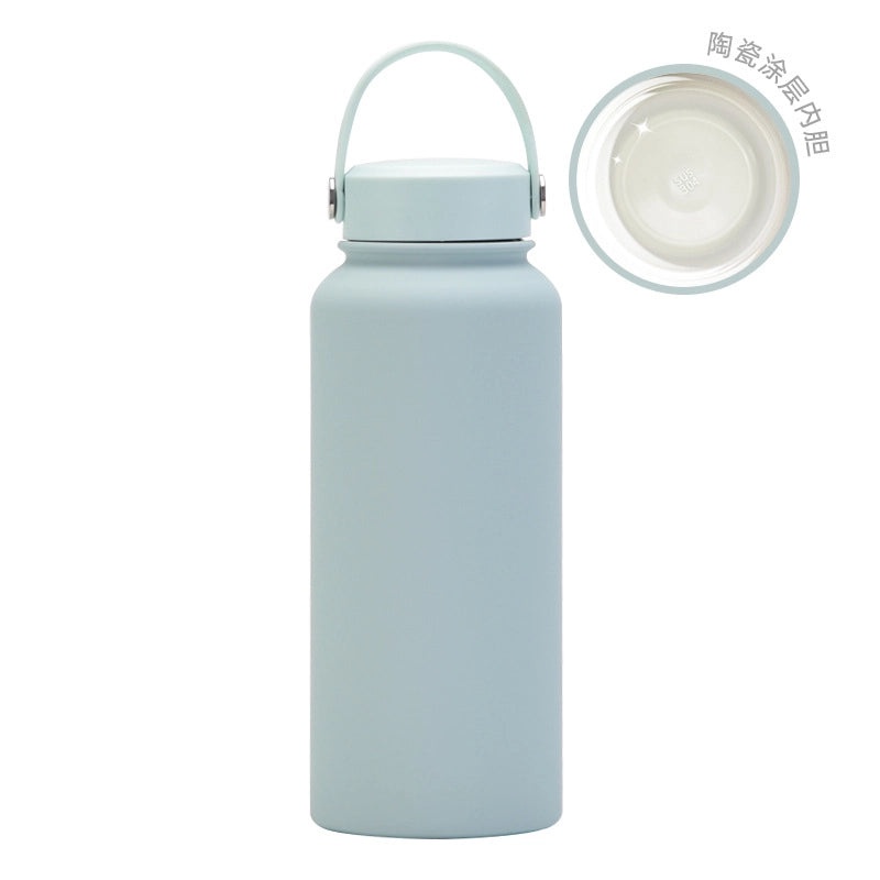 Stylish Solid Color Stainless Steel Vacuum Flask 1pc|Home & Kitchen Accessories