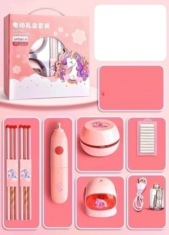 Cartoon Kids Stationery Set for Children's Day | Children's School Supplies