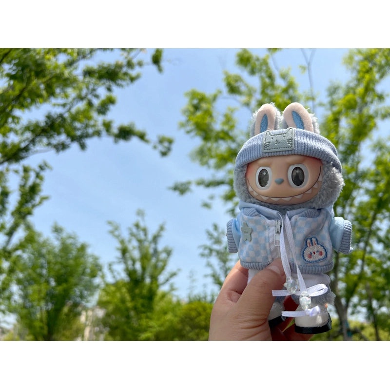 17cm Vinyl Blind Box Doll Pendant for Trendy Vest Sweater Suit | Fashion Accessories