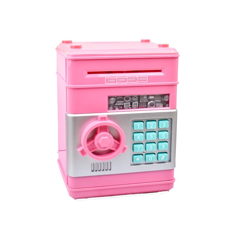 Cartoon Piggy Bank ATM with Music and Automatic Coin Roll|Kids Toys & Games