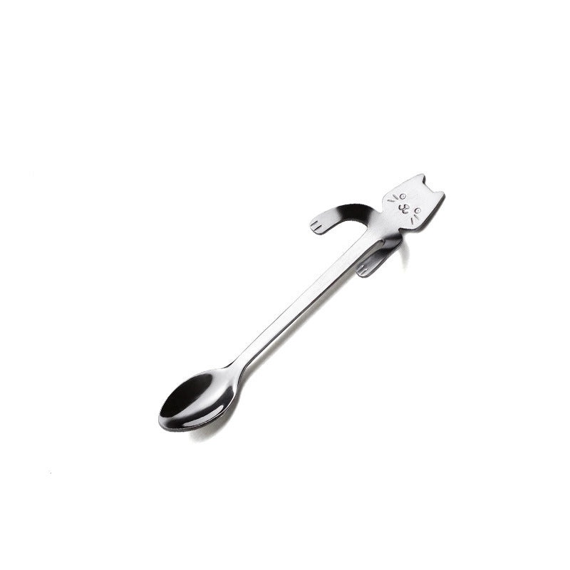 Cute Cartoon Stainless Steel Spoon for Everyday Use|Kitchen & Dining Utensils