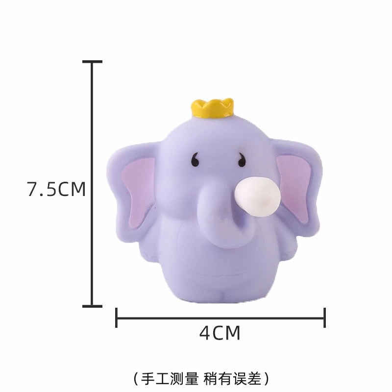 Christmas Squishy Animal Toys Santa Claus Snowman Soft PVC TPR Stress Relief Gifts|Squishy Toys & Stress Relief