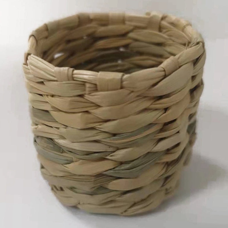 Handwoven Gourd Grass Napkin Ring Straw Buckle Rustic Western Restaurant Table Decor|Tableware & Dining Accessories