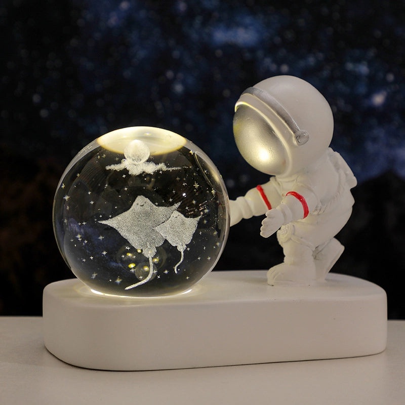 Astronaut Starry Night Light for Office Desk Luminous Decorative Lamp Unique Birthday New Year Gift|Home Decor Lighting