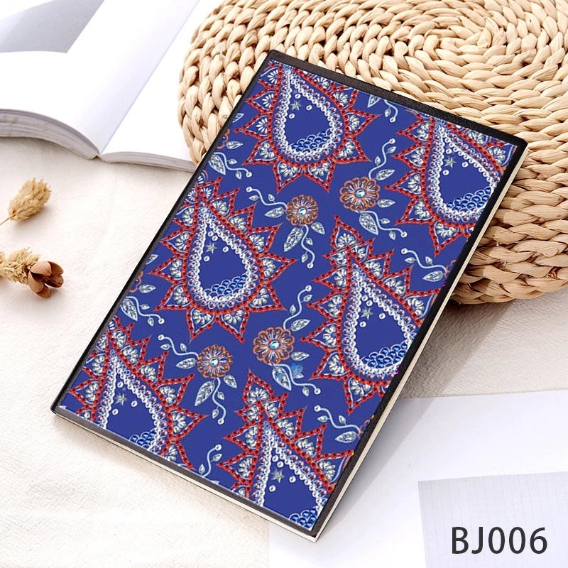 Retro Floral Butterfly PU Leather Stickers for Crafts and Decor|Craft Supplies & Stickers