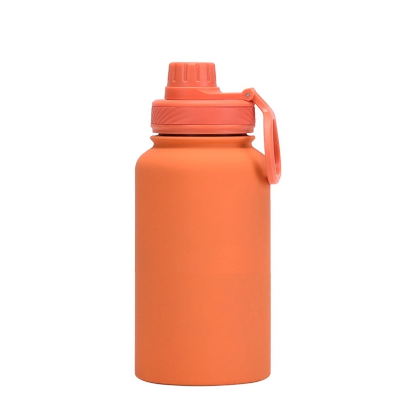 Stainless Steel Water Bottle Single Piece Casual Solid Color | Drinkware & Hydration