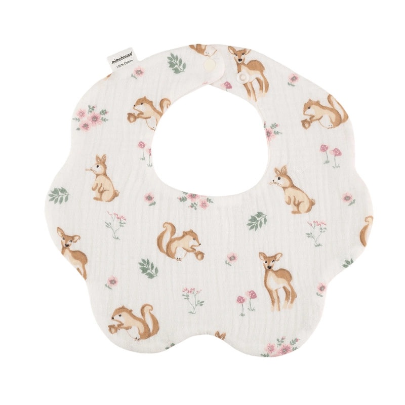 Adorable Animal Cherry Blossom Cotton Baby Burp Cloths Soft Infant Accessories|Baby Essentials