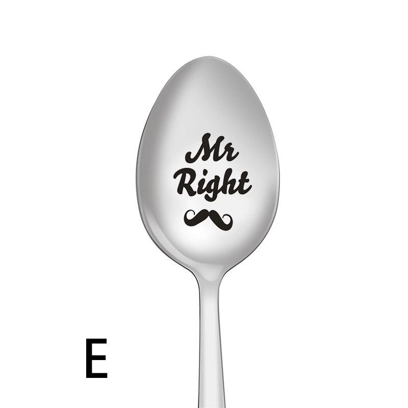 Cute Cartoon Stainless Steel Spoon for Everyday Use|Kitchen & Dining Accessories