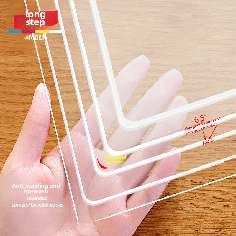 Waterproof Transparent PVC Tablecloth Mat | Kitchen Table Mats