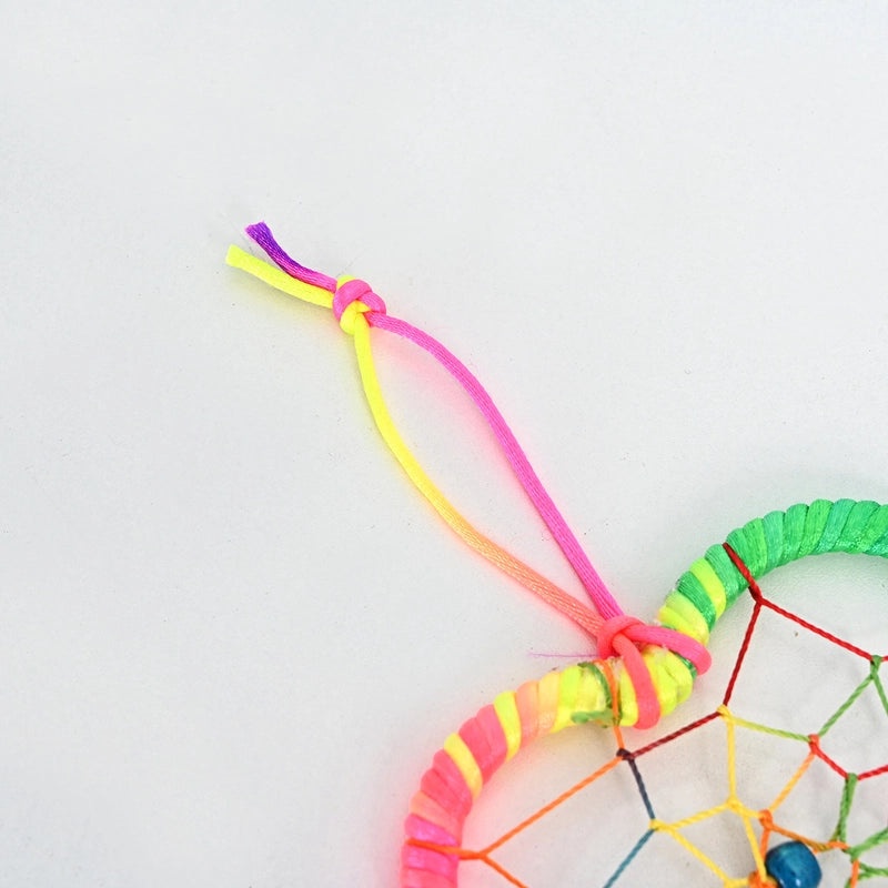 Minimalist Grid Wood Feather Dreamcatcher Decoration | Home Decor & Wall Art