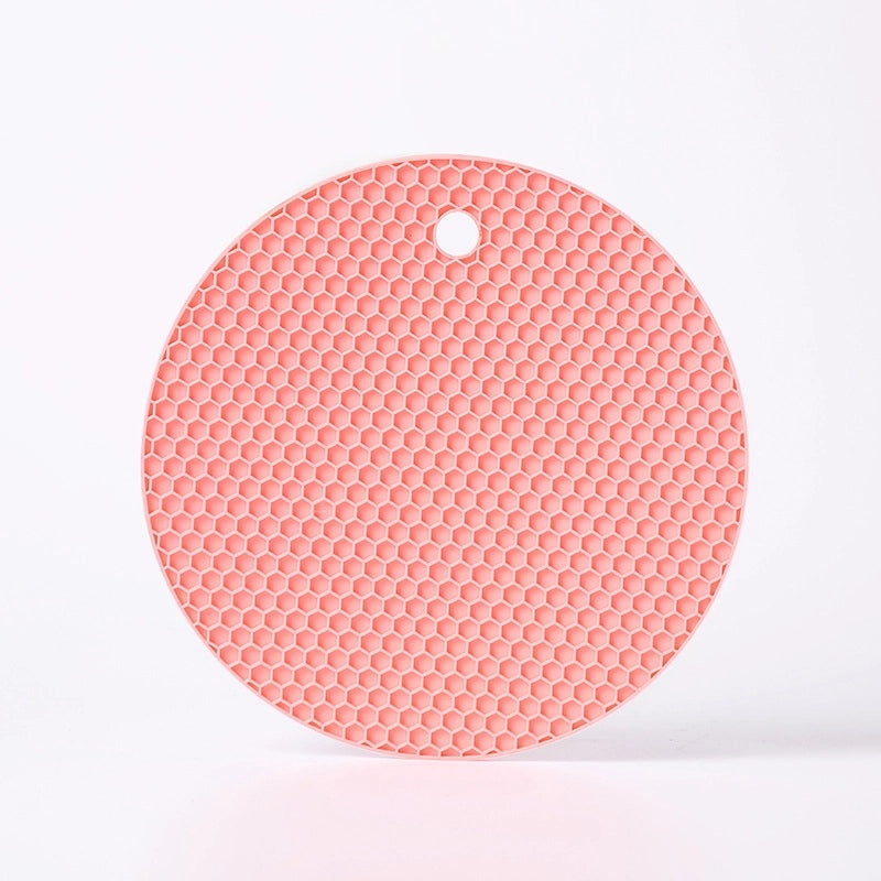 Silicone Honeycomb Placemat Non-Slip Heat Insulation Coaster for Dining Table Tea Nordic Style|Kitchen & Dining Accessories